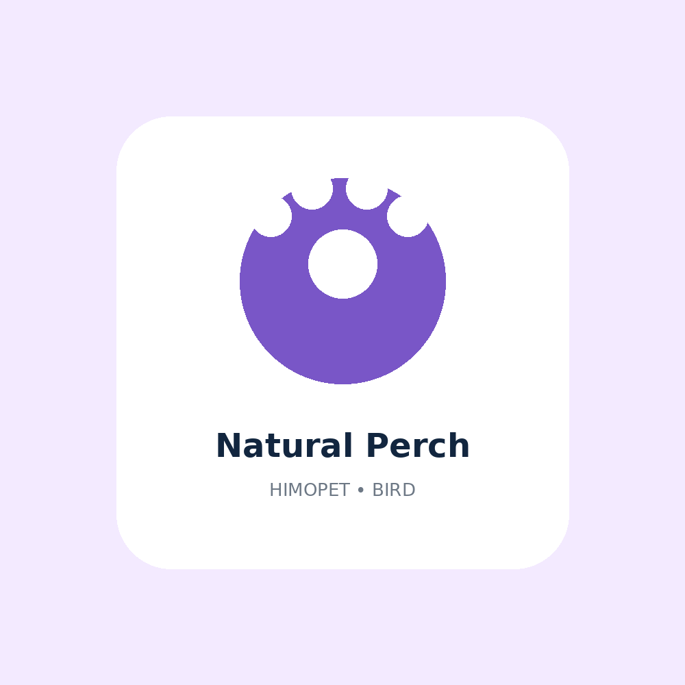 Natural Bird Perch